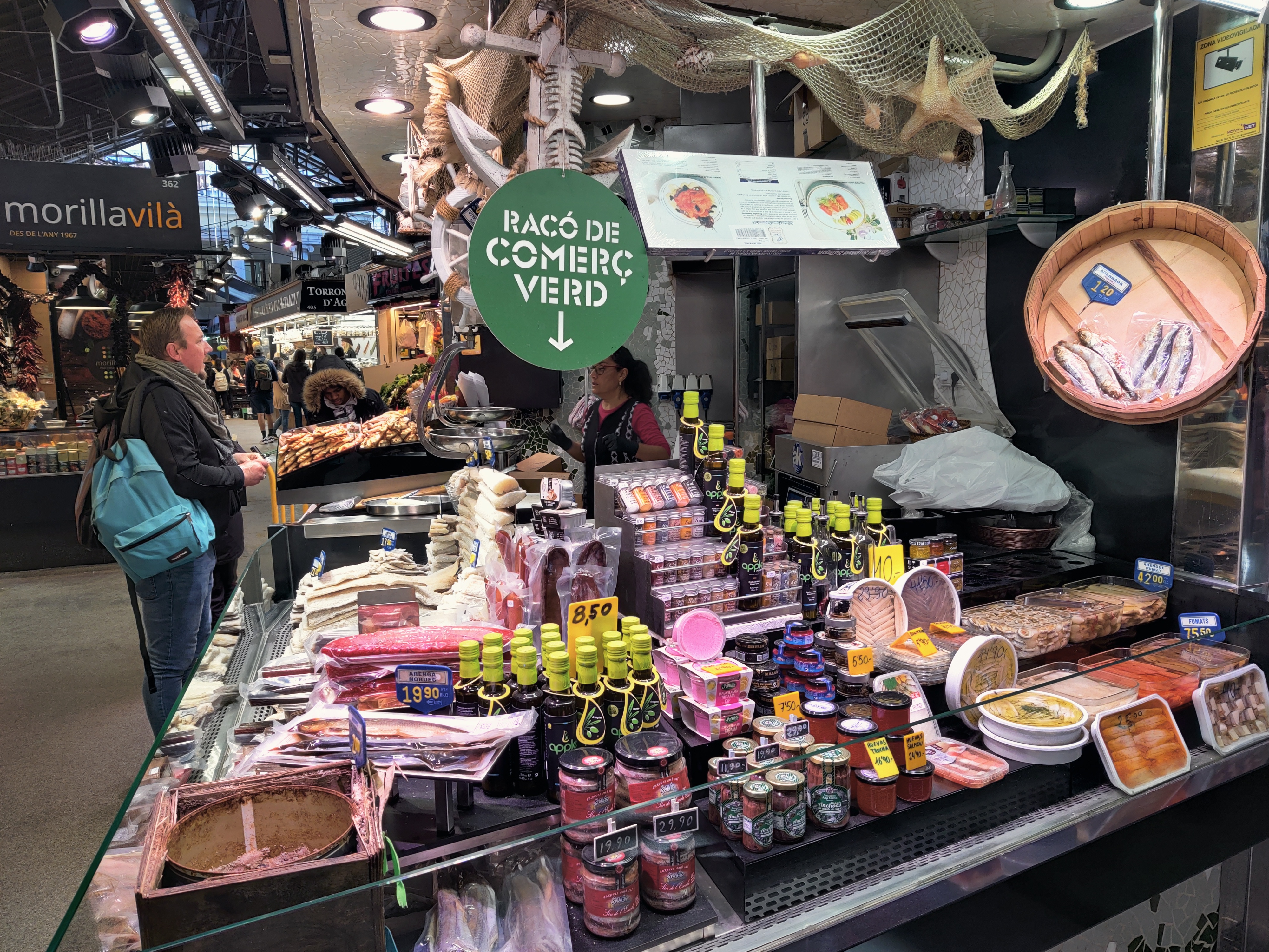 Las Ramblas la Boqueria market